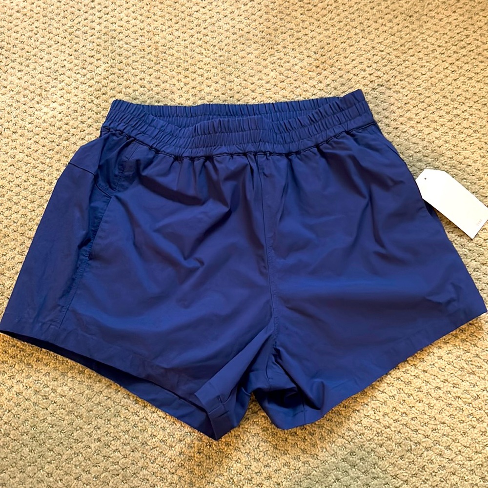 Universal Standard Sunny Swim Shorts - Midnight Seine (royal blue) Size 2XS_6-8